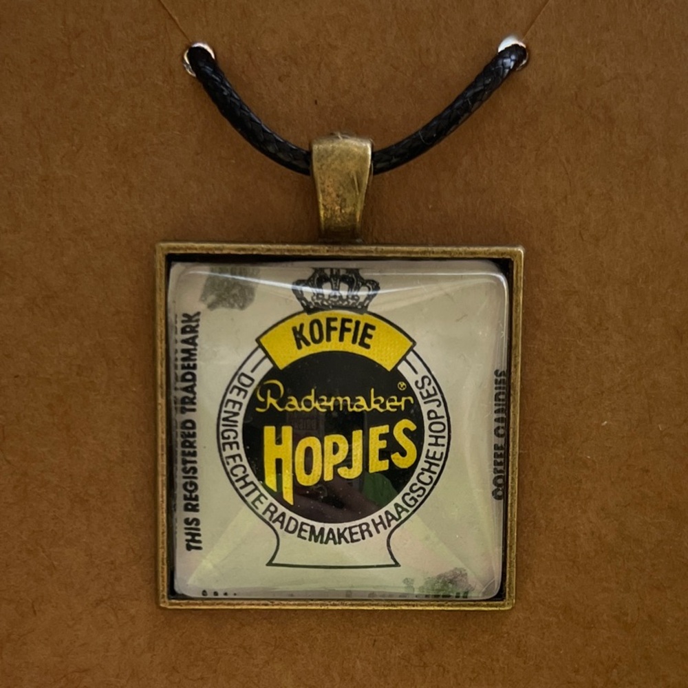 Rademaker Hopjes Pendant  - Upcycled Candy Wrapper Necklace